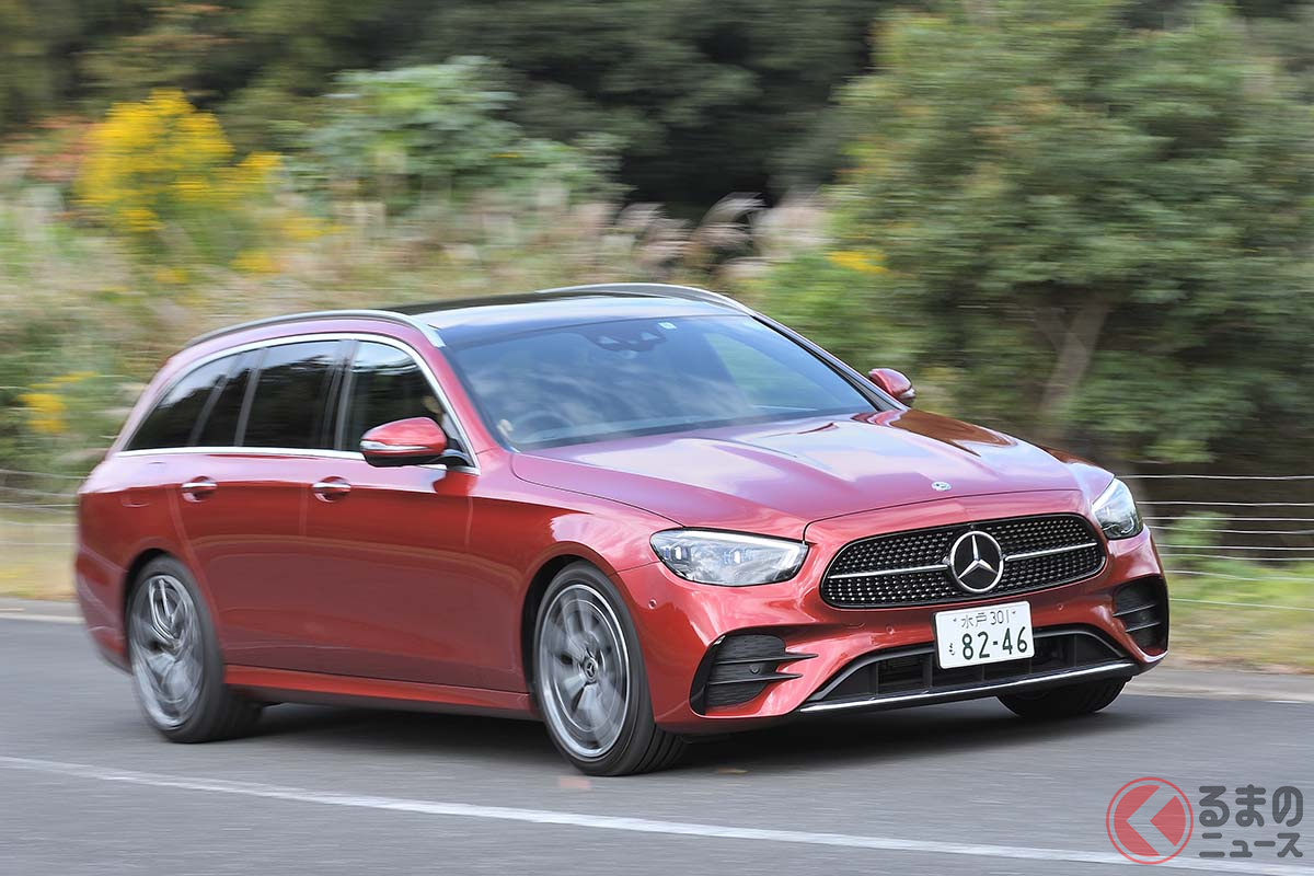 メルセデス・ベンツ改良新型「E200スポーツ ステーションワゴン」の走り