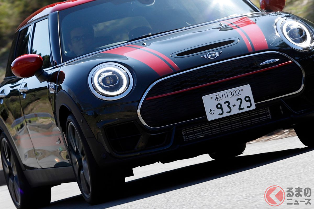 「ミニJCWクラブマン」の走り