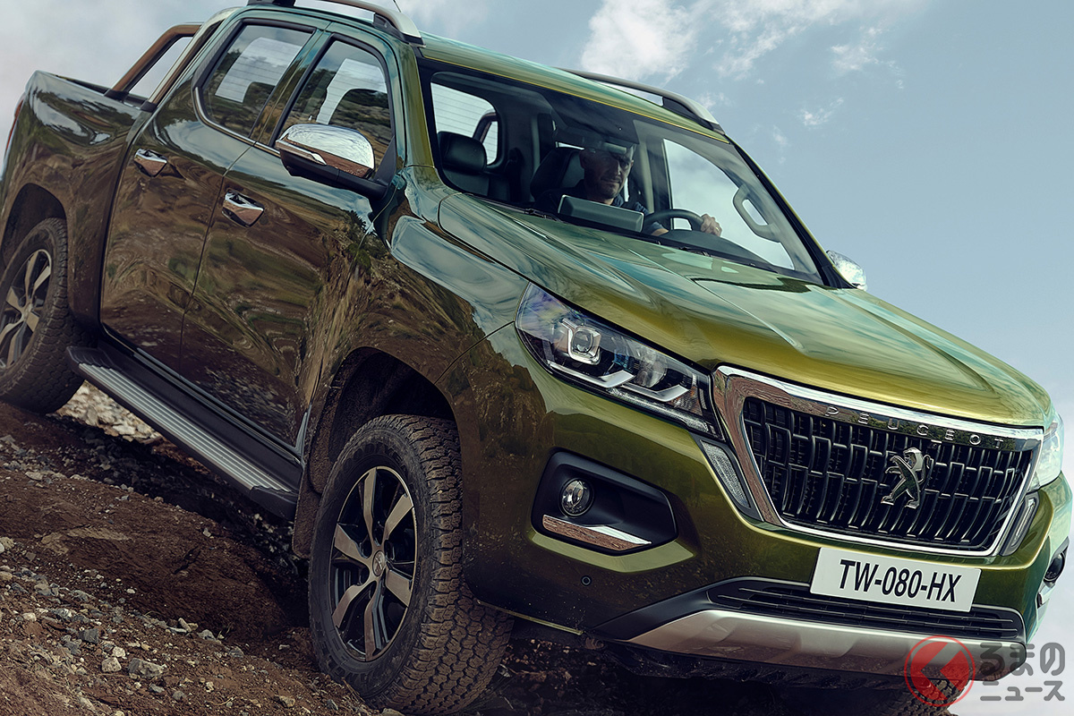 プジョー新型「ランドトラック」ダブルキャブ仕様