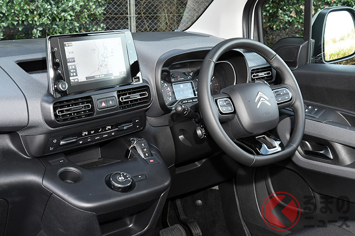 シトロエン新型「ベルランゴ」のインパネ
