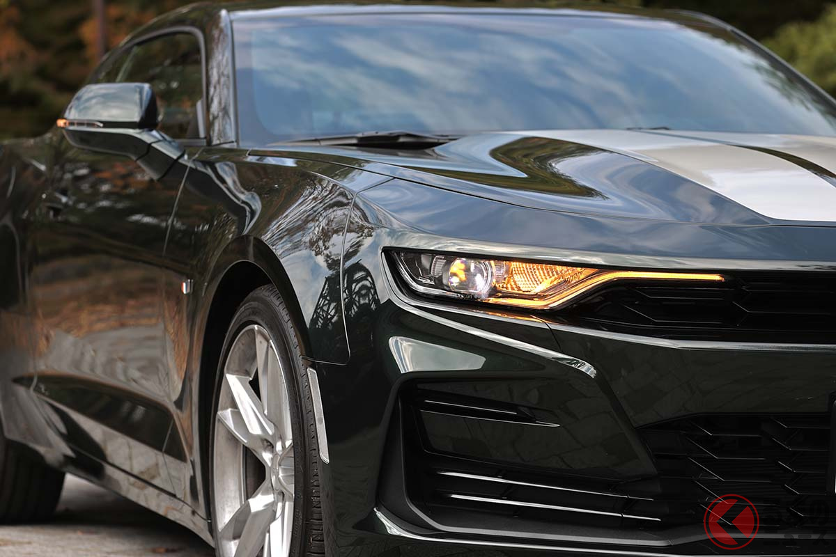 シボレー「カマロ」。全グレード左ハンドルとなる