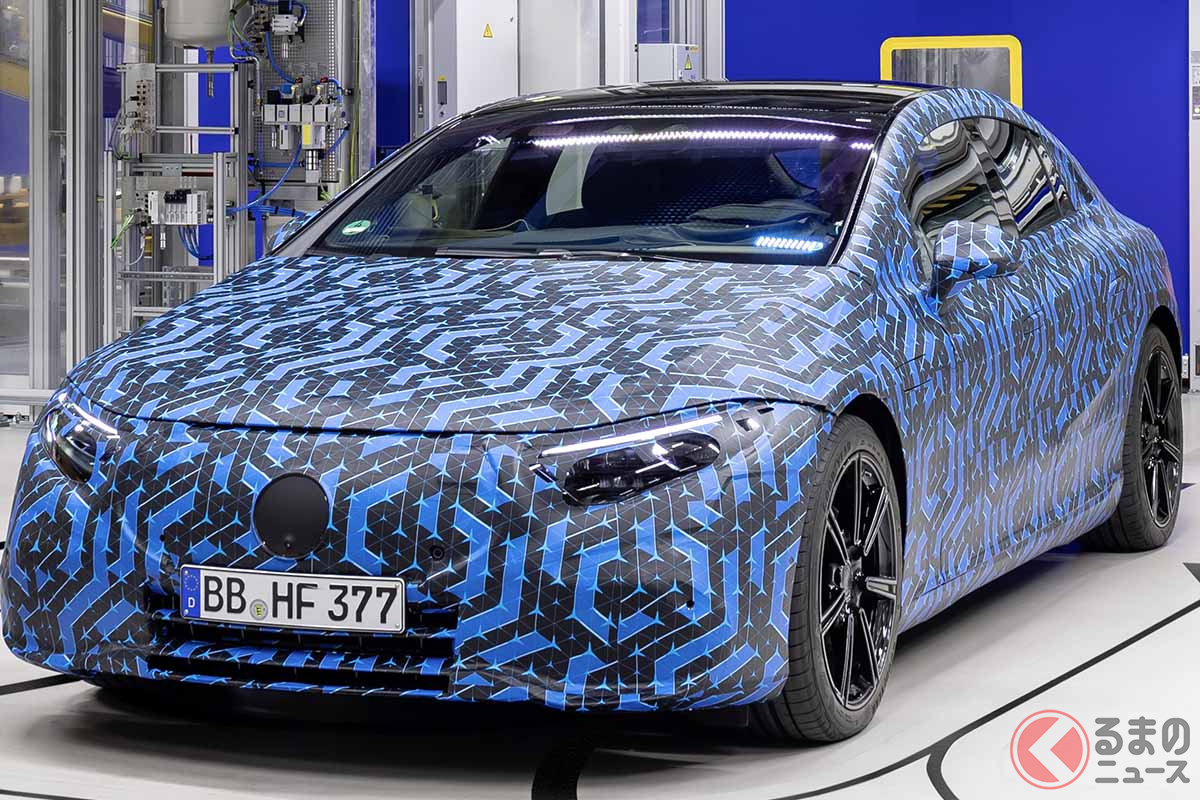 2021年前半に世界初公開される予定のEV高級セダン「EQS」