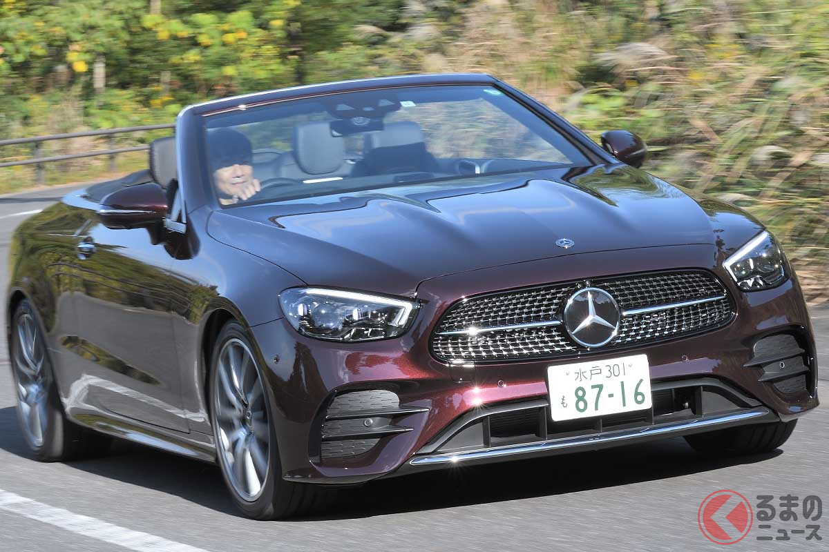 メルセデス・ベンツ改良新型「E300カブリオレ スポーツ」の走り