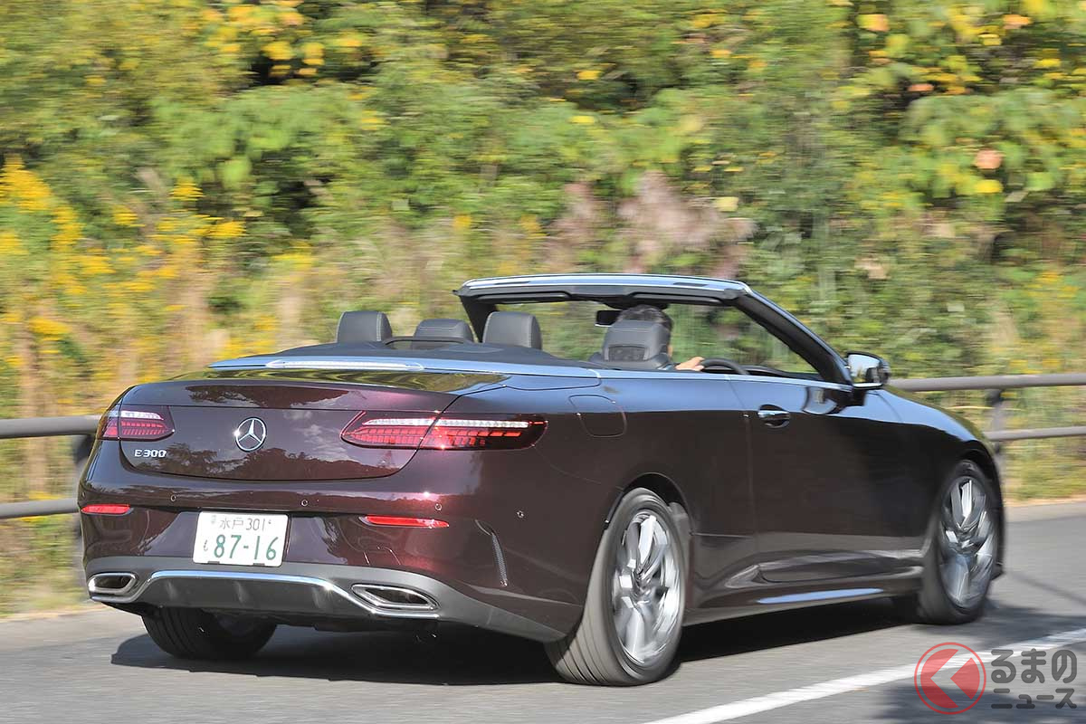 メルセデス・ベンツ改良新型「E300カブリオレ スポーツ」の走り