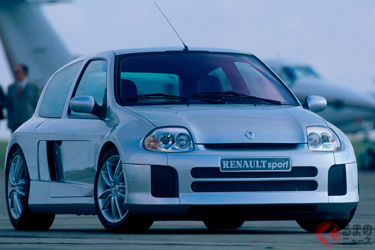 2000年12月に登場したルノー「クリオ ルノースポールV6」フェイズ1(前期型)
