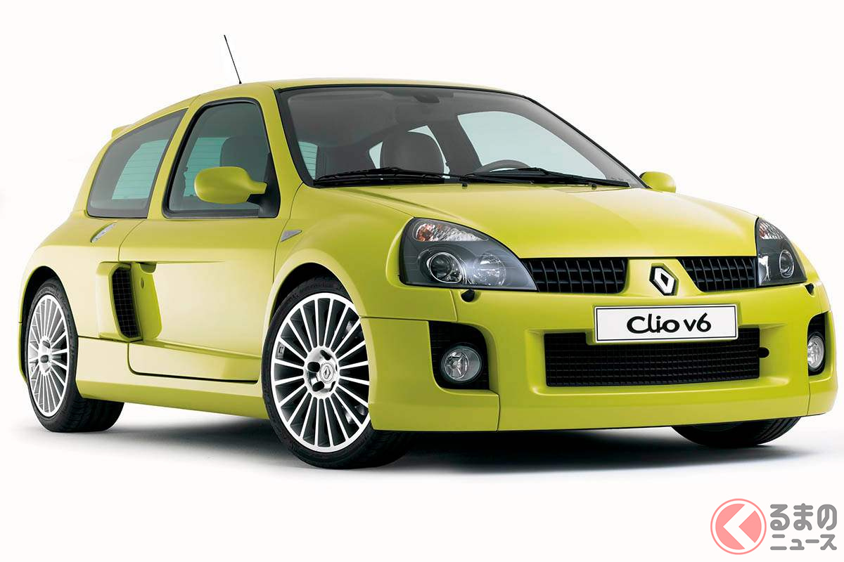 2003年8月に登場したルノー「クリオ ルノースポールV6」フェイズ2(後期型)