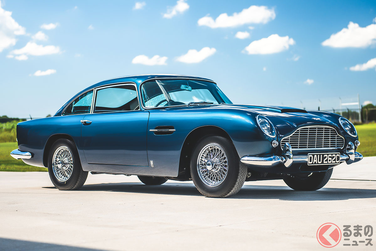 「DB5サルーン」をヴァンテージ仕様にアップデートした「DB5 'ヴァンテージ・スペシフィケーション'」(C)2020 Courtesy of RM Sotheby's