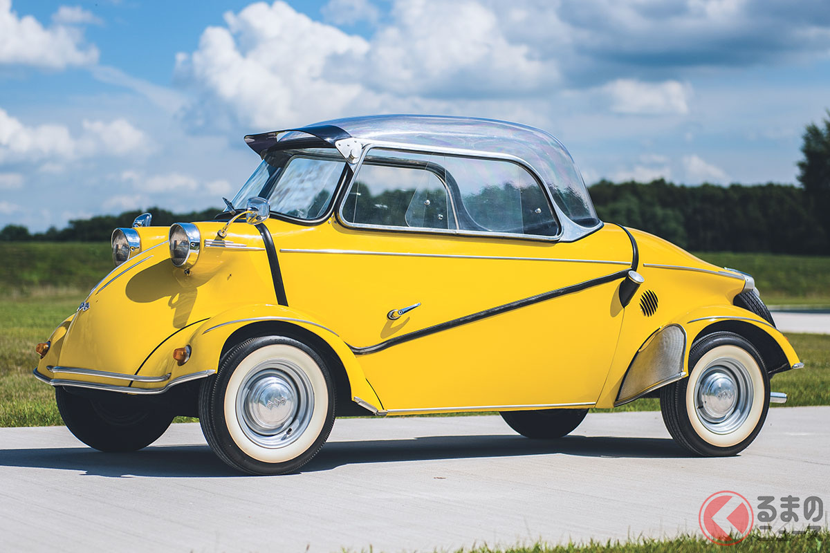 メッサーシュミット社は、キャビンスクーター部門をフリッツ・フェンドらに事実上譲渡し、新たに発足した「F.M.R」社でつくられた「Tg500タイガー」(C)2020 Courtesy of RM Sotheby's