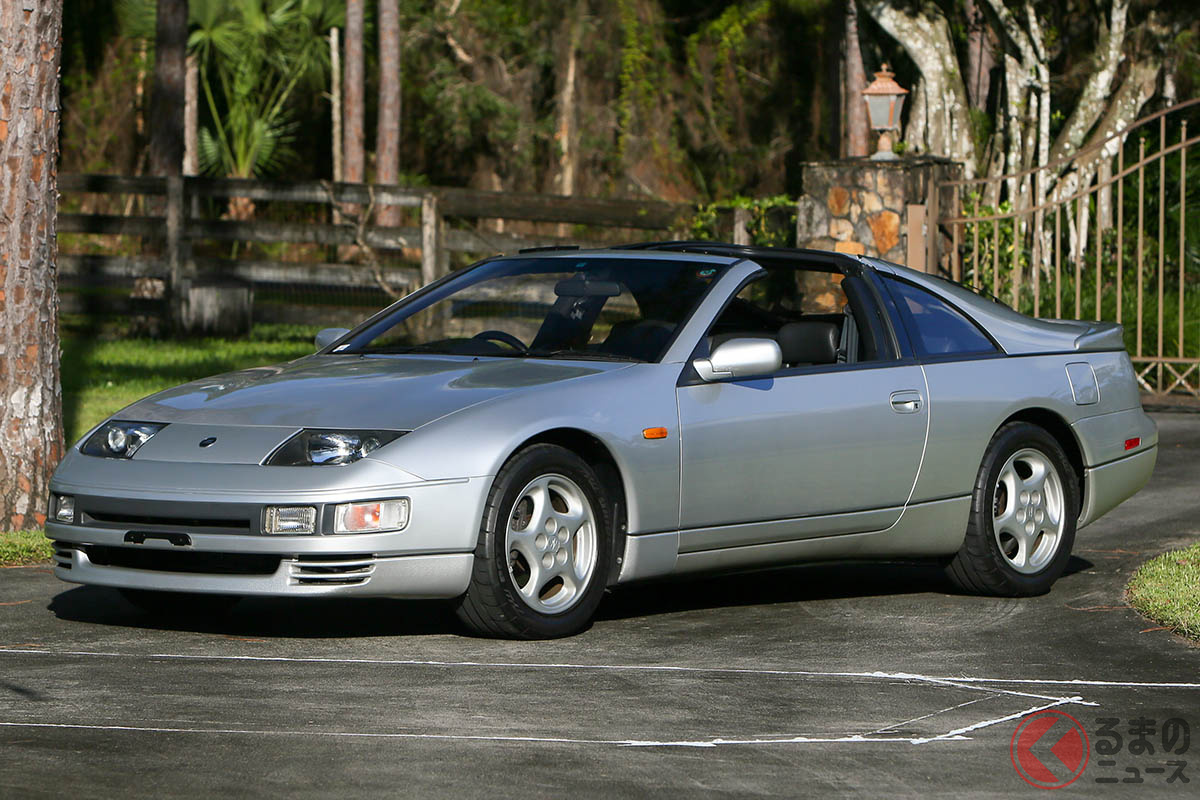 日本で平成30年までの車検を通していた日産「フェアレディZツインターボ」(C)2020 Courtesy of RM Sotheby's