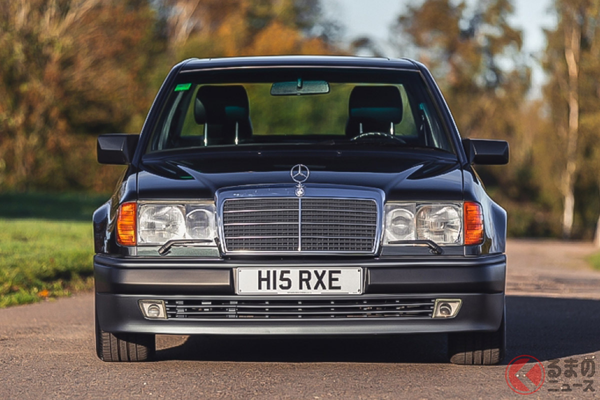 いまなお人気モデルであるW124。そのなかでも「500E」は特別な1台だ(C)SILVERSTONE AUCTIONS