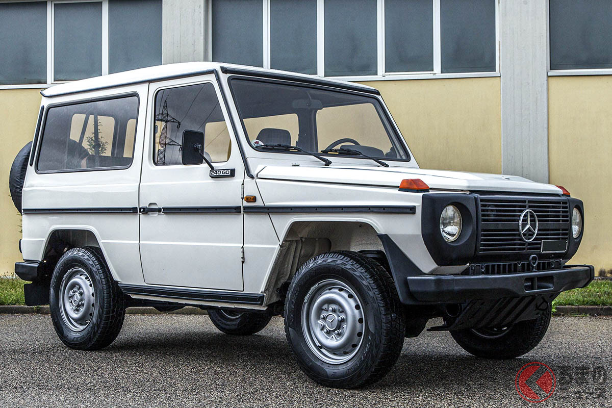いまなお人気が衰えないメルセデス・ベンツ「Gクラス」の初期モデルは、軍用と民生用ではどちらが人気があるのだろうか(C)2020 Courtesy of RM Sotheby's