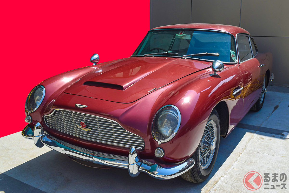 このアストンマーティンを見て、すぐに「DB4 シリーズ5ヴァンテージ」か「DB5」かを判別できたら、相当のマニアといえるだろう(C)2020 Courtesy of RM Sotheby's