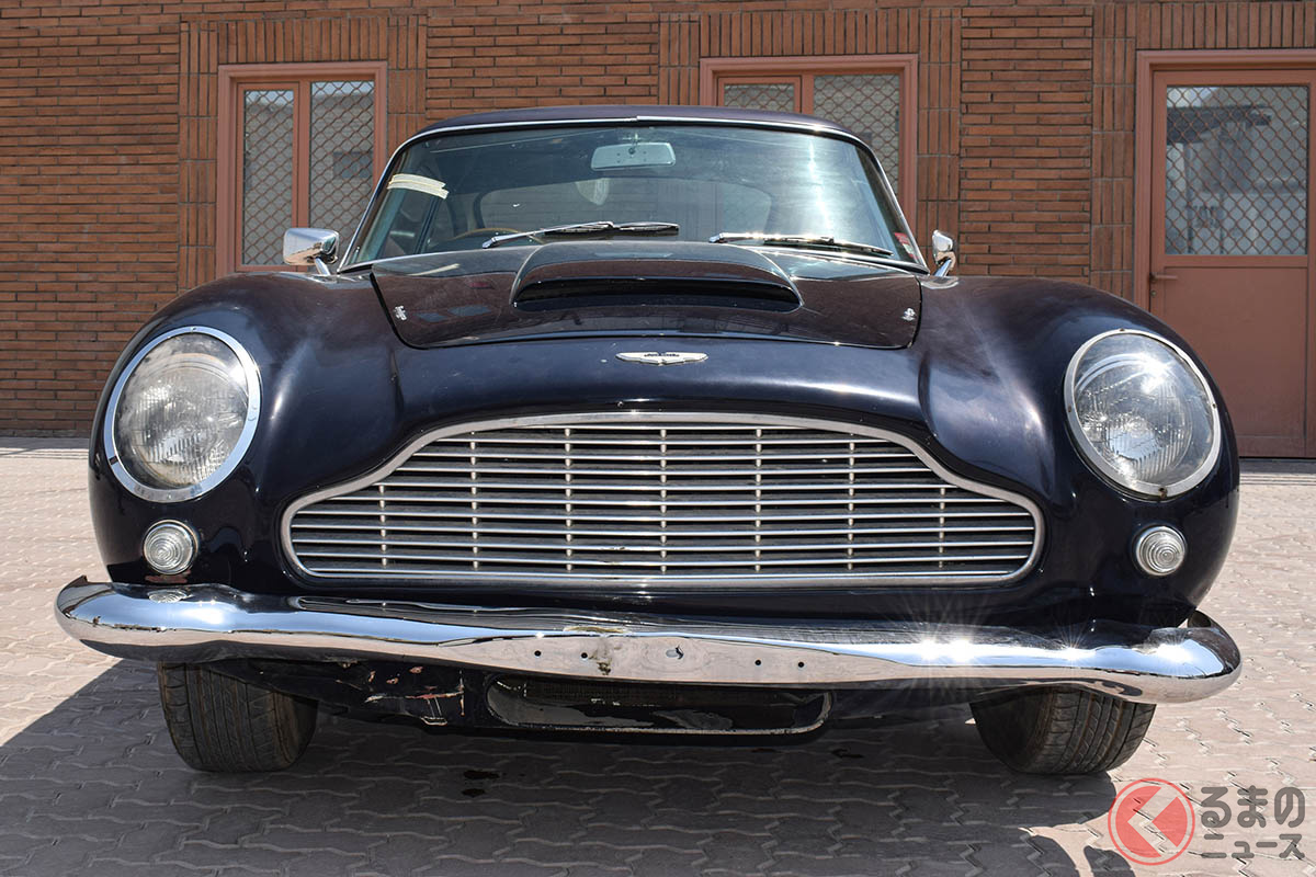 レストアベースとしても、アストンマーティン「DB5」は約5500万円もするのが現状だ(C)2020 Courtesy of RM Sotheby's