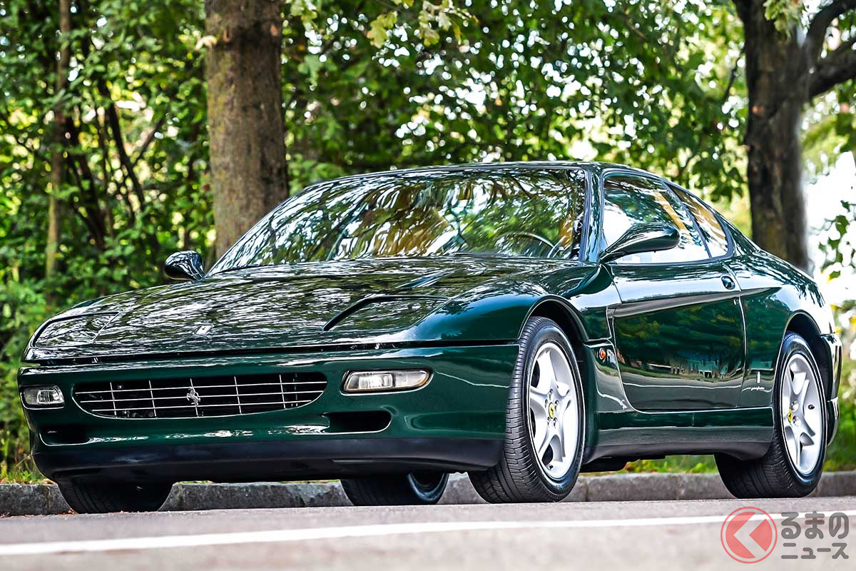 1990年代当時もっとも先進的で、またフェラーリのいう「最高のもの」にほかならなかった「456 GT」(C)2020 Courtesy of RM Sotheby's