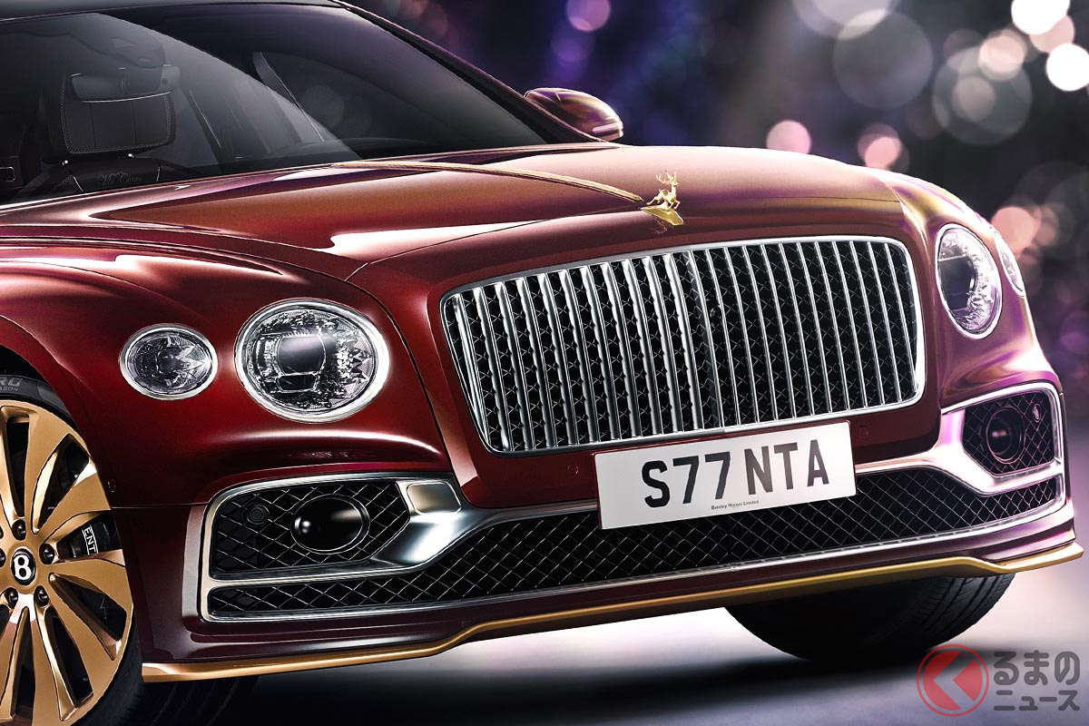 ベントレーからクリスマスシーズンの洒落の効いたメッセージが届いた