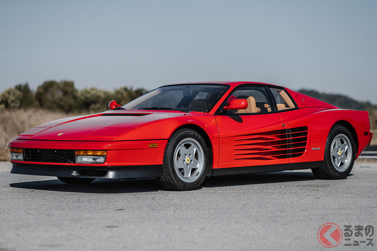 バブル期の象徴であったフェラーリ「テスタロッサ」(C)2020 Courtesy of RM Sotheby's