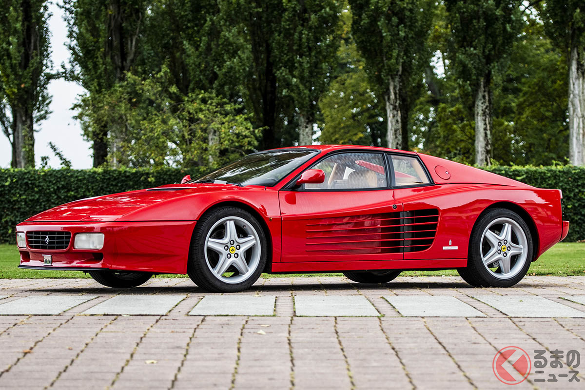 1990年代のテクノロジーで「テスタロッサ」をリファインした「512TR」(C)2020 Courtesy of RM Sotheby's