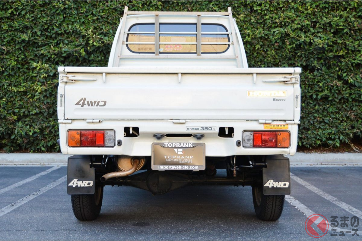 ホンダ最後の軽トラ 生産終了の アクティ トラック 海外で35年落ちでも100万円超えのワケ くるまのニュース ホンダ最後の軽トラ 生産終了の アクティ トラック 海外で35年落ちでも100万円超えのワケ くるまのニュース