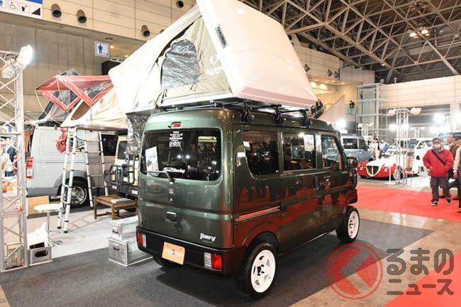 軽バンタイプの ジムニー フェイスチェンジで ジムリィ 爆誕 くるまのニュース 軽バンタイプの ジムニー フェイスチェンジで ジムリィ 爆誕 くるまのニュース