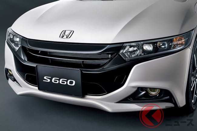 ホンダ新型 S660 が迫力のあるスタイルに スポーティなカスタムパーツ発売 くるまのニュース