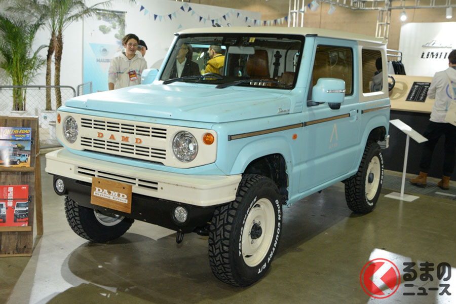 レトロなスズキ「ジムニー」