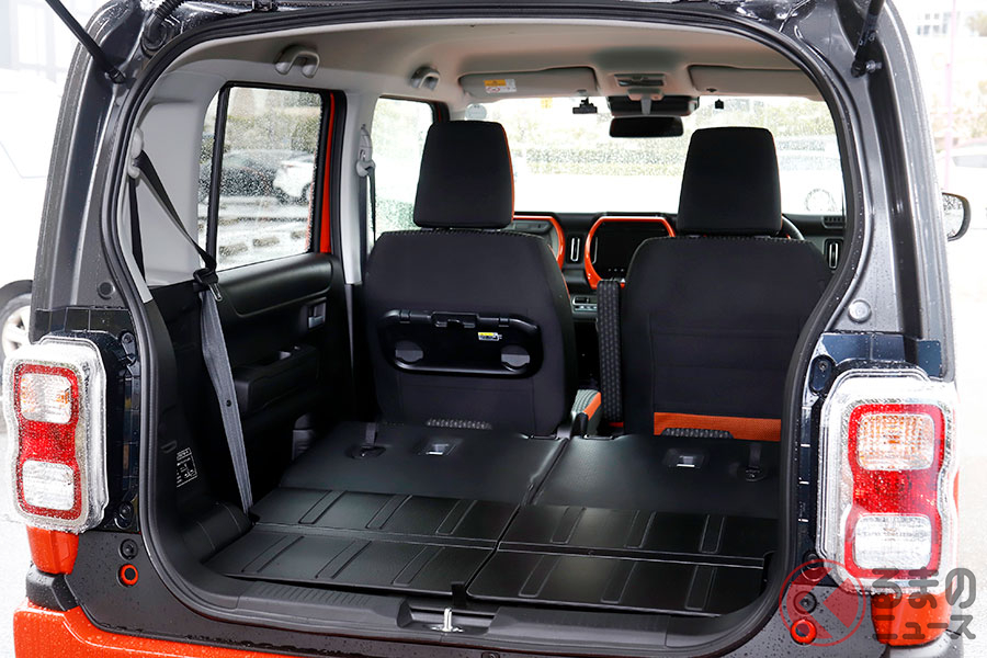 スズキ「ハスラー」の荷室