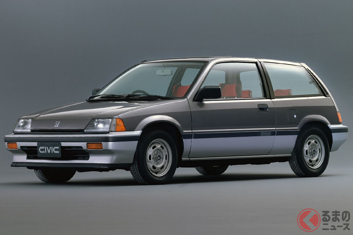 スタイルや諸性能が大幅に進化した「ワンダーシビック」こと3代目「シビック」