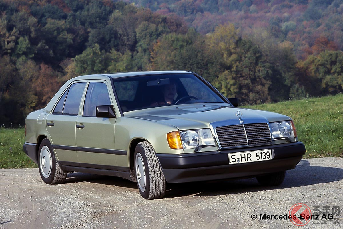 1985年に登場したメルセデス・ベンツのミディアムモデル。主力モデルとして人気を集め、1993年からEクラスと呼ばれるようになる（C）Mercedes-Benz AG