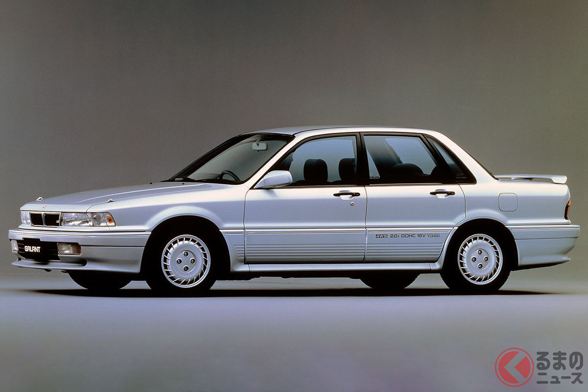 異次元のゼロ発進加速を誇ったスーパーセダン「ギャラン VR-4」