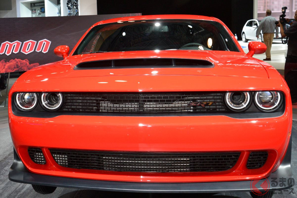 公道も走れるドラッグレーサーともいわれた「チャレンジャー SRTデーモン」