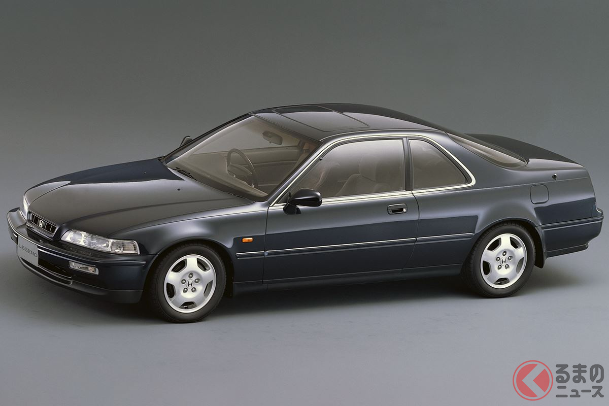 美しくエレガントな外観が最大の特徴だった「レジェンドクーペ」