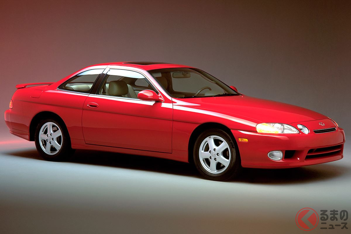 グローバルで展開されたラグジュアリークーペの3代目「ソアラ」(画像はレクサス「SC」)