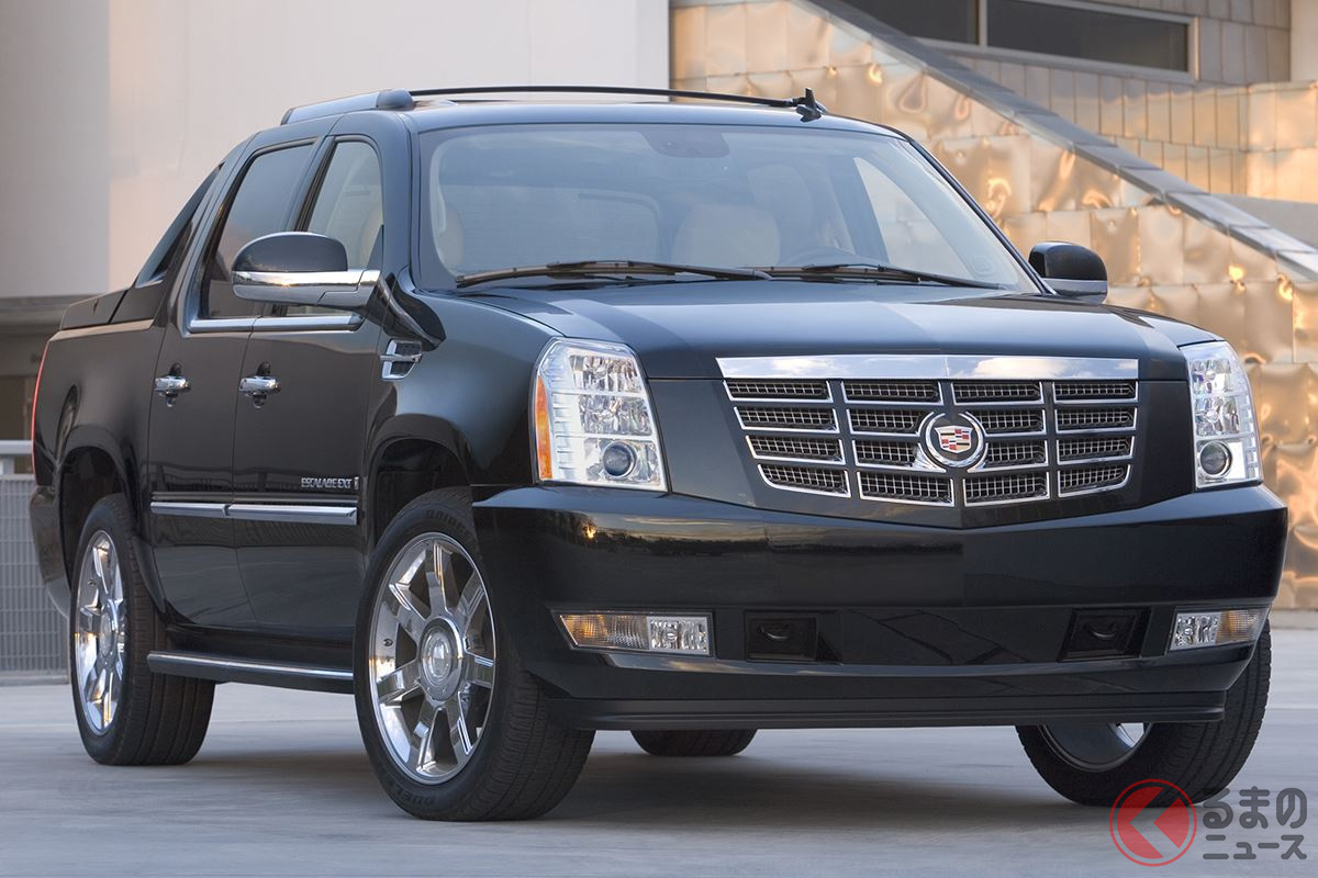 ラグジュアリーなピックアップトラックとして満を持して登場した「エスカレードEXT」
