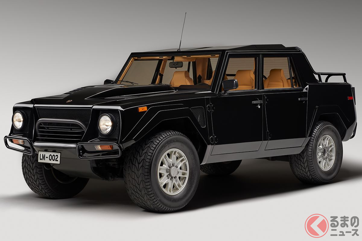 悪路走破性が高く高級SUVの先駆け的存在だった「LM002」