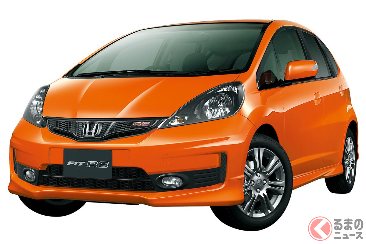 6速MTが搭載されて走る楽しさを一気に高めた「フィットRS」