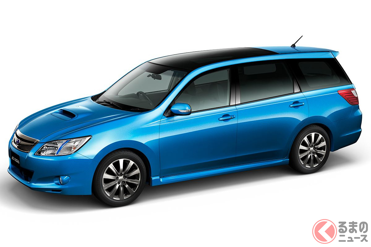 スバルらしい走る喜びが感じられたもののヒットしなかった「エクシーガ」