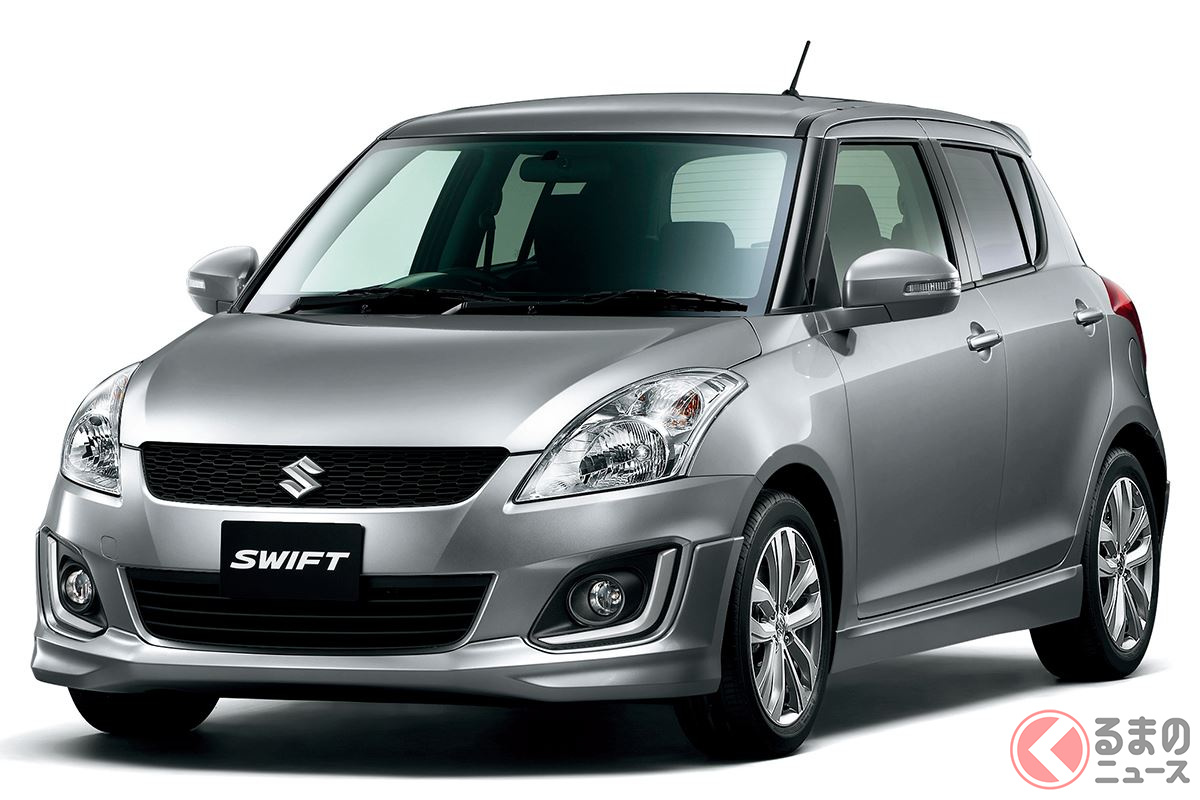 ローパワーながらも1トンを切る軽さが魅力の「スイフトRS」