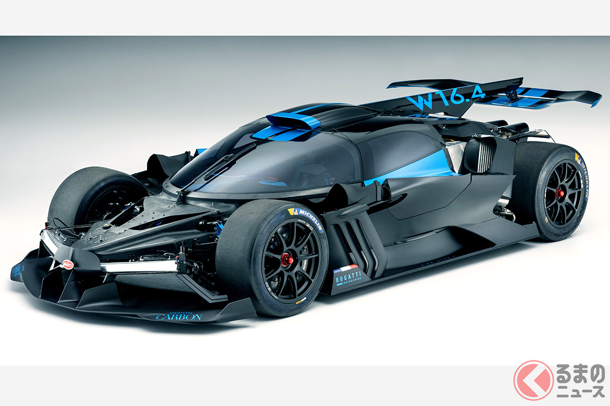 革新的な3Dプリンティング技術で数多くのパーツが作られているブガッティ「ボライド」