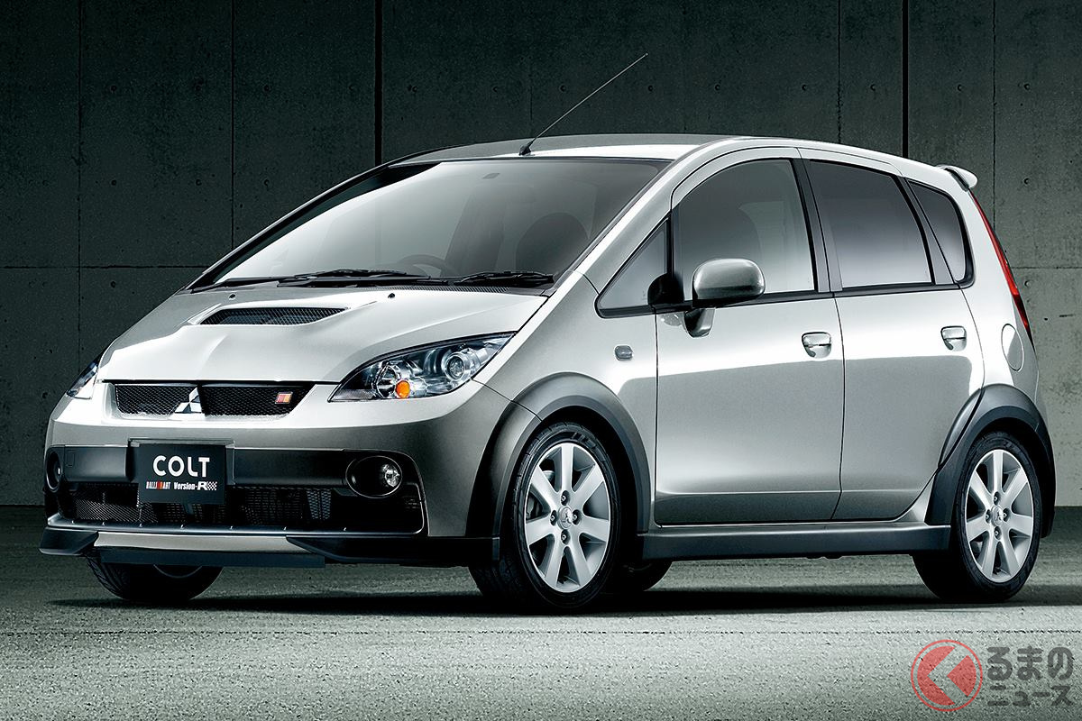 三菱の本気度がうかがえた高性能モデルの「コルト ラリーアート バージョンR」