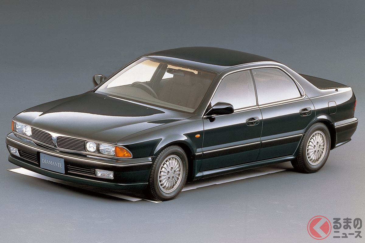 スタイリッシュな3ナンバー専用ボディで一躍人気車となった「ディアマンテ」