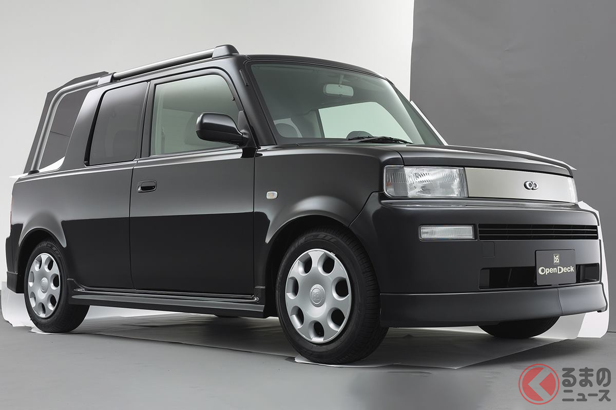 派生車というものの大規模な変更がおこなわれた「bB オープンデッキ」