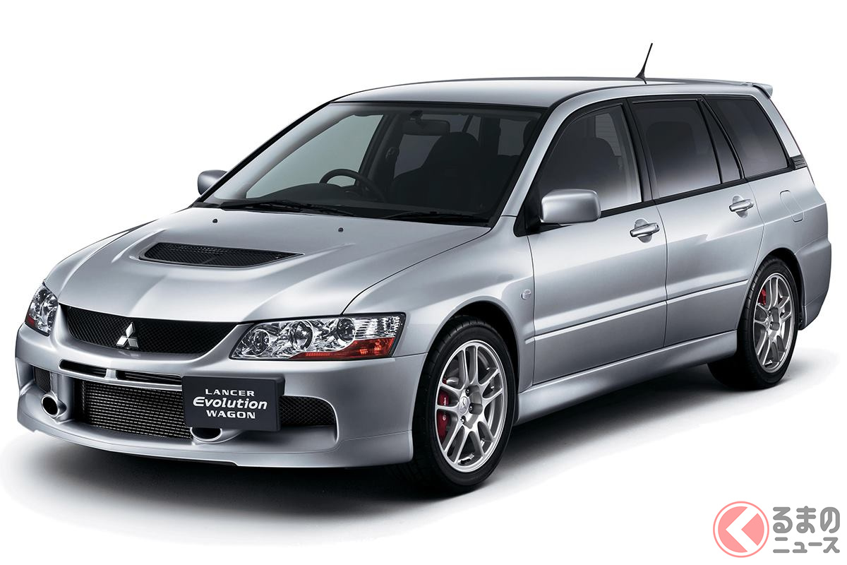 短命で消えてしまった高性能ステーションワゴンの「ランサーエボリューションワゴン GT」