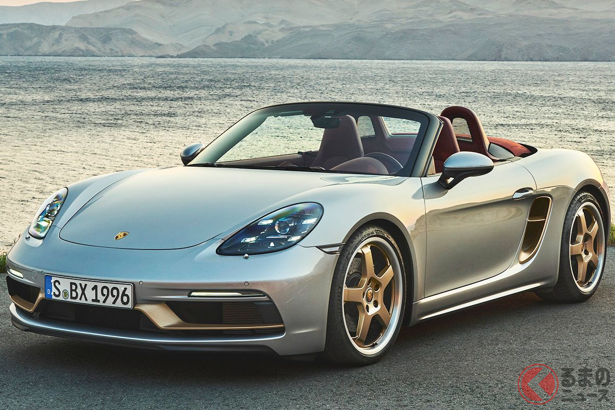 ボクスター誕生25周年を記念したポルシェの限定車「Boxster 25 Years(ボクスター25イヤーズ)」