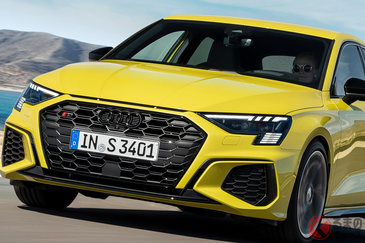 フルモデルチェンジを果たす新型「A3スポーツバック」のスポーツバージョン「S3」も2021年に日本上陸予定だ