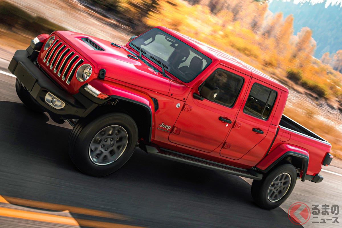 2021年1月からジープ「グラディエーター」の欧州での販売がスタートした