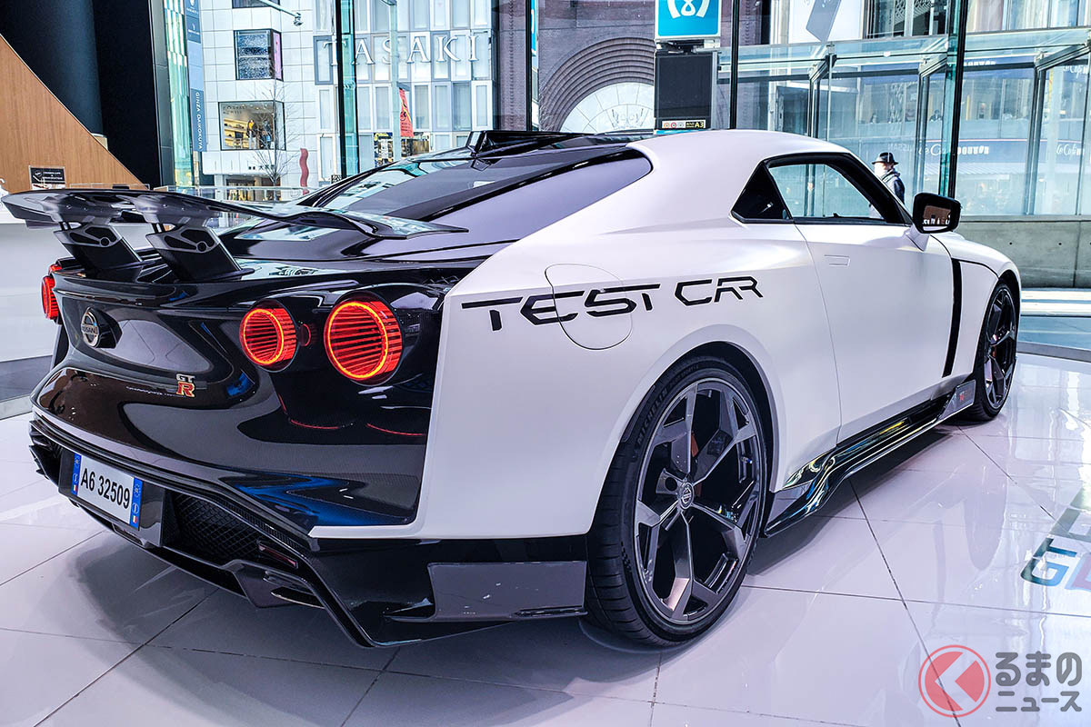日本国内へのデリバリーは2021年末以降を目標としているという日産「GT-R50 byイタルデザイン」
