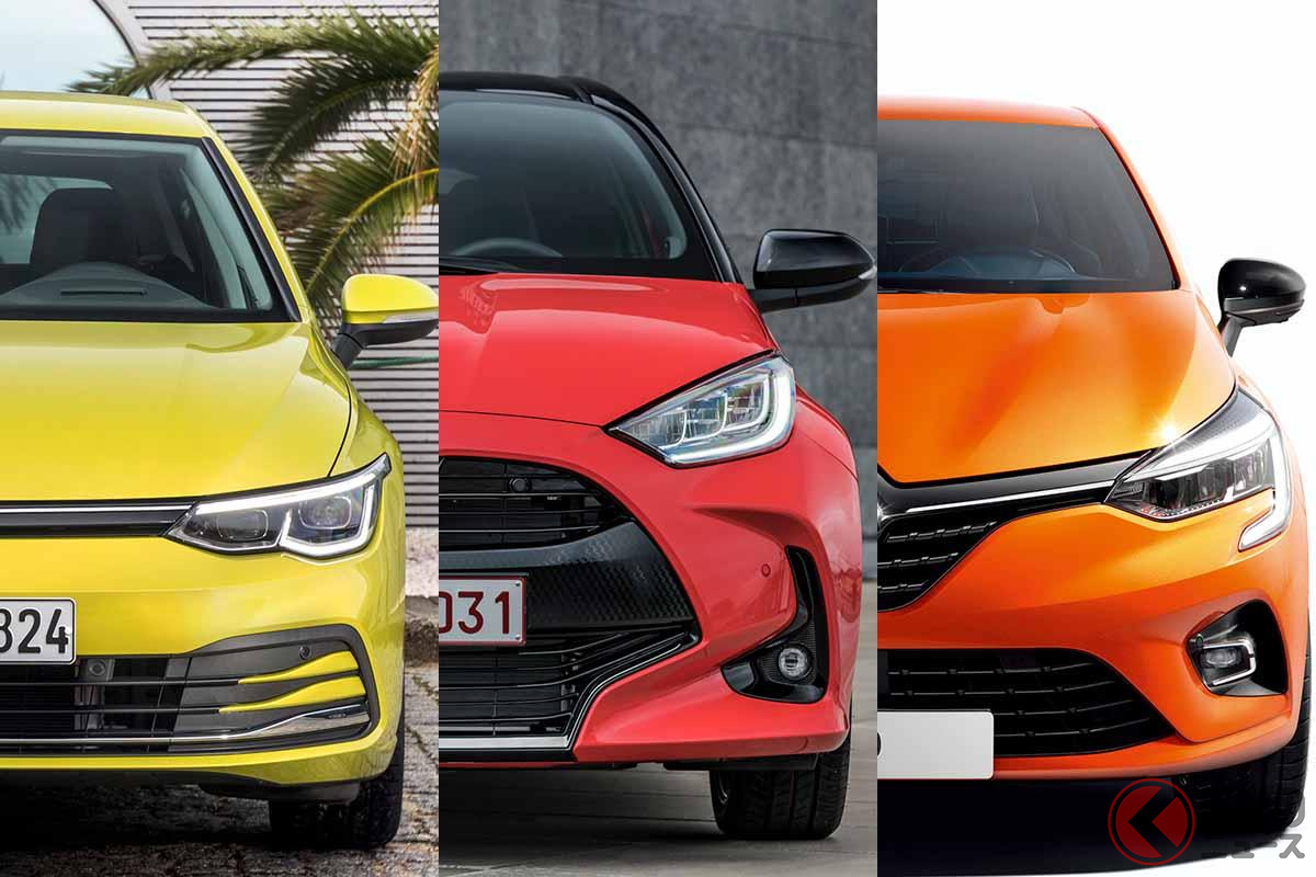 いま、欧州市場でもっとも人気のあるクルマベスト3がこちら。いったいどんなクルマだろうか