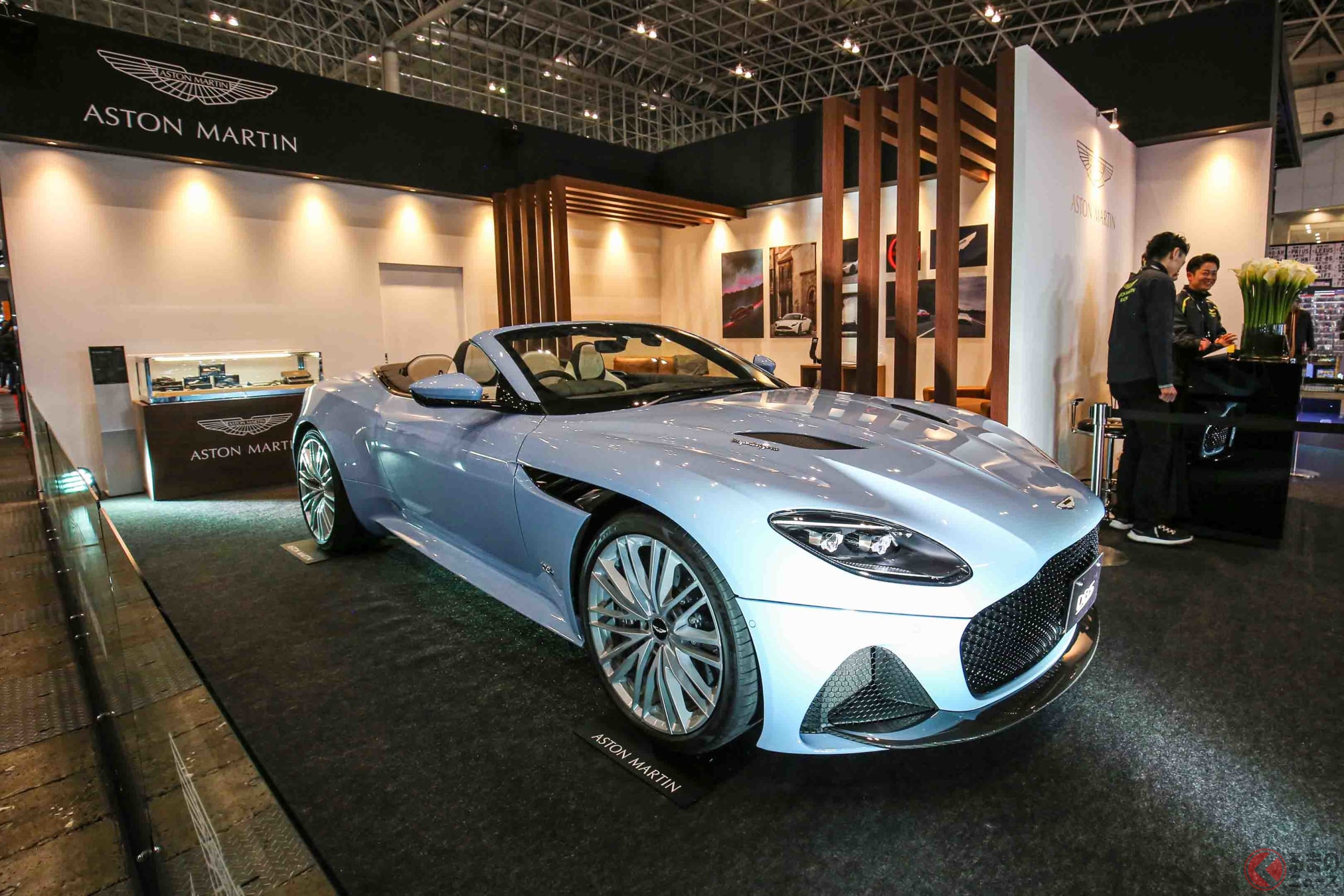 東京オートサロン2020で展示されたDBSスーパーレッジェーラ・ヴォランテ