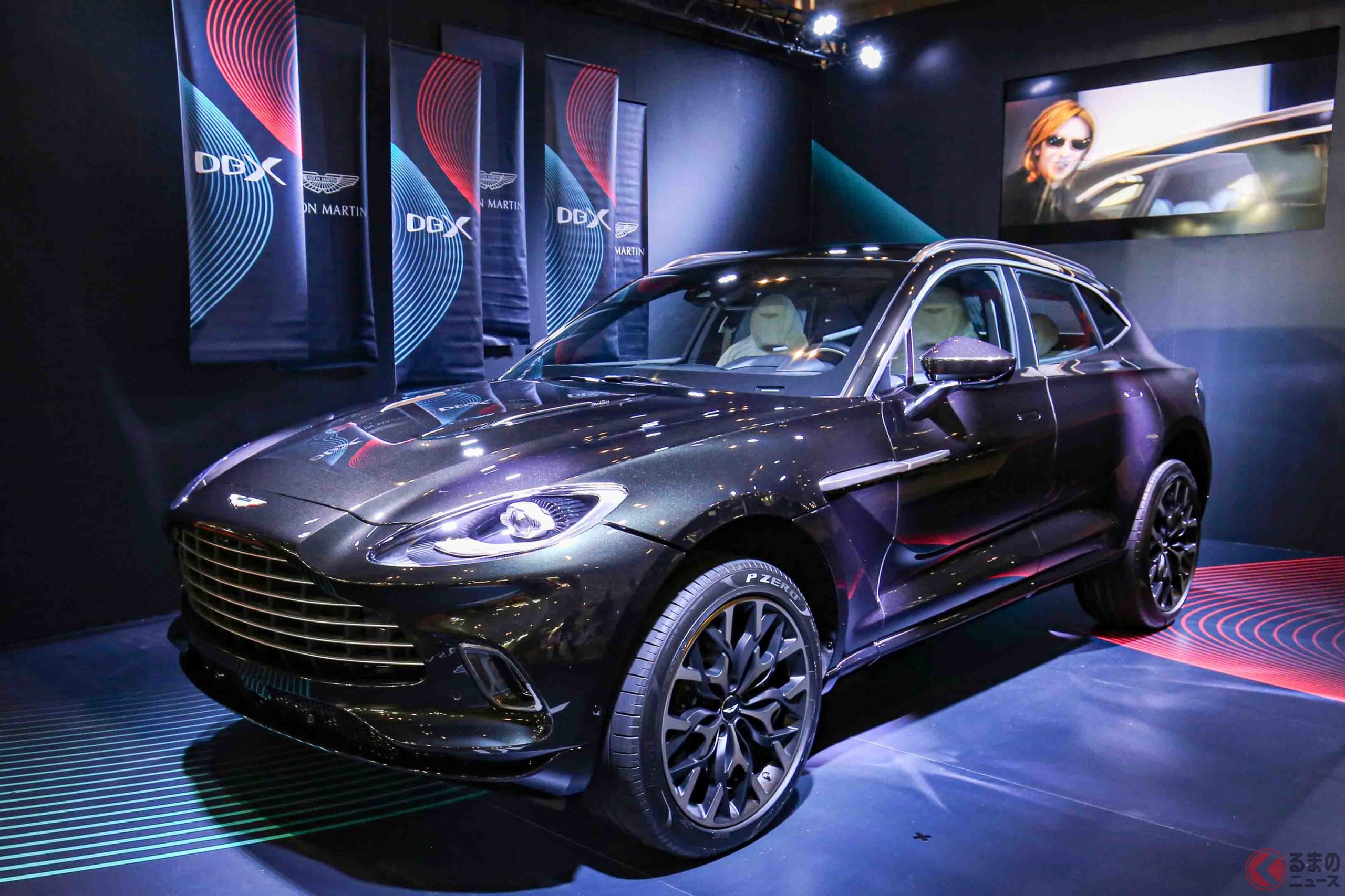 東京オートサロン2020で注目を集めていたアストンマーティンDBX