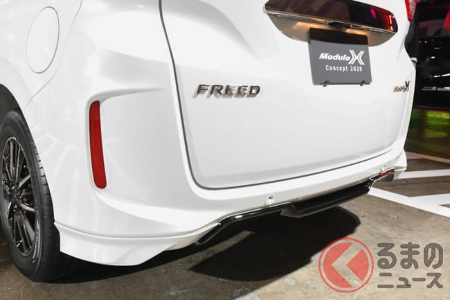ホンダ新型 フリード がオラオラ顔に変身 初披露したモデューロxの特徴とは くるまのニュース